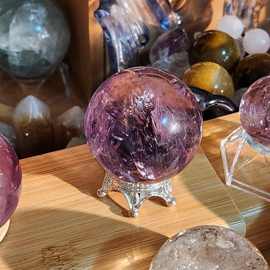 Natural Amethyst Ball